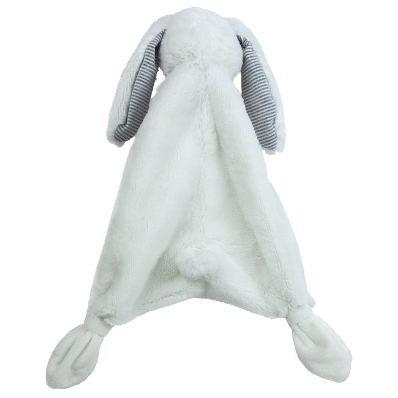 Mary Meyer Lovey Soft Toy, Silky White Bunny, 13" - Image 2