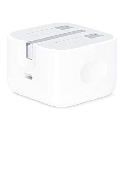 20W Type C PD Fast Charger Compatible with iPhone 13/12/11/14 Series, PD Power Adapter Plug Wall Plug Compatible with iPhone 14 13, 13 Pro 12 Pro Max/12 Mini/SE (White)