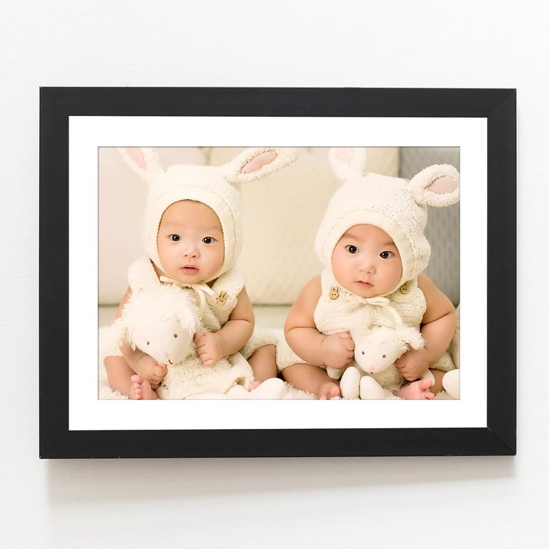 Craftolive Cute Baby Wall Poster for Pregnant Women Wall Decor Room Decor Gift Framed Poster Cute Babies Wall Frame