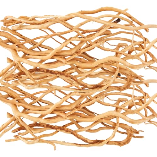 Solsew 250g Natural Driftwood for Aquarium 12''-16'' Reptile Branches Terrarium Wood Long Driftwood for Aquarium Assorted Shapes Natural Decor - Image 1