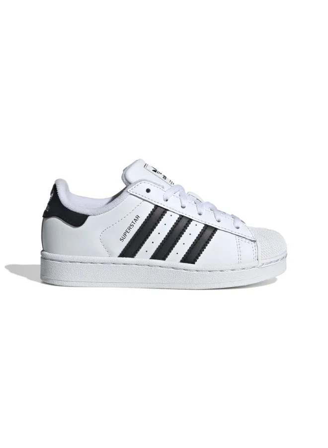 adidas أحذية أديداس سوبرستار  سي يو بيضاء للأطفال