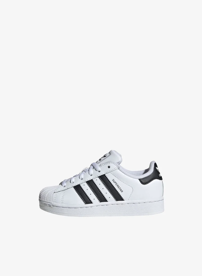 اديداس اوريجينالز أحذية أديداس سوبرستار  سي يو بيضاء للأطفال