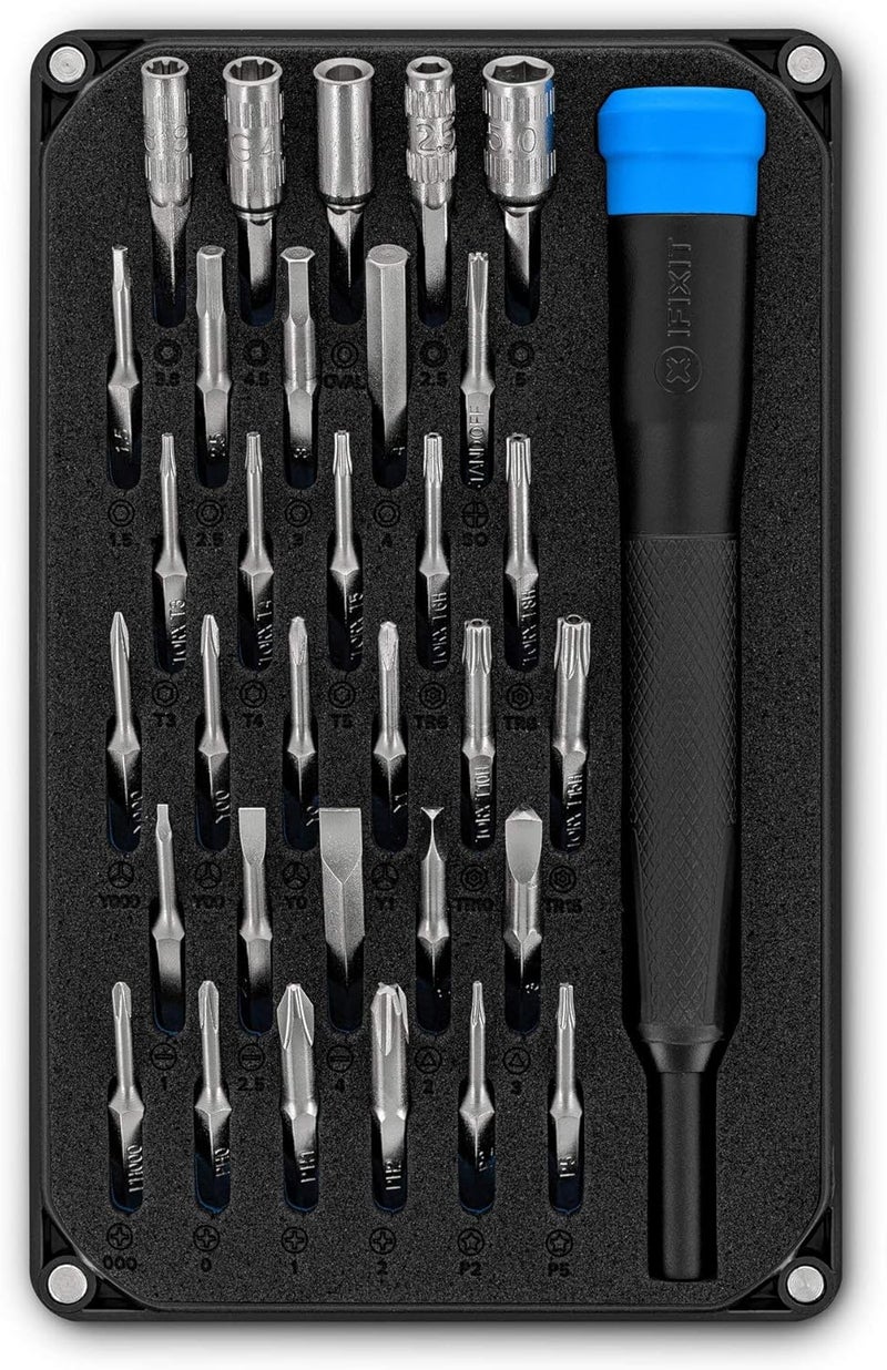 iFixit Moray Driver Kit - 32 Precision Bits for Smartphones, Game Consoles & Small Electronics Repair - Image 1