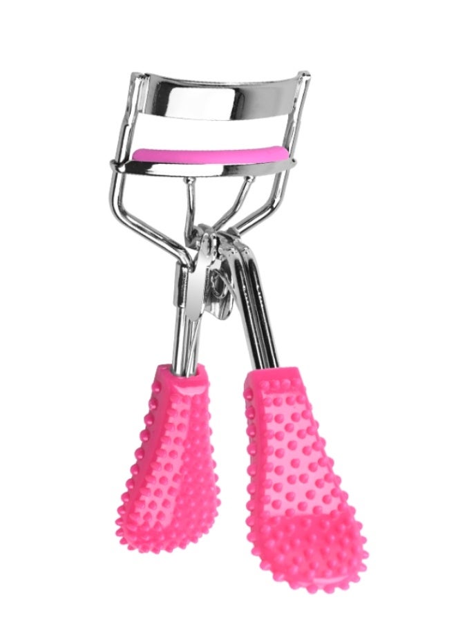 Eyelash Curler, No Squeezing or Pulling, Long Lasting Eyelash Curler Fits All Eye Shapes, Professional Eyelash Makeup Tool (Fuchsia) - Image 2