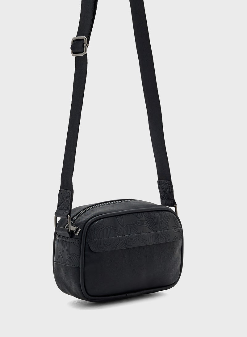 Robert Wood Crossbody Casual Messenger Bag - Image 3