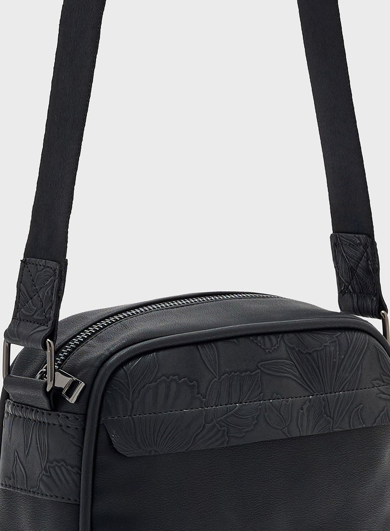 Robert Wood Crossbody Casual Messenger Bag - Image 4
