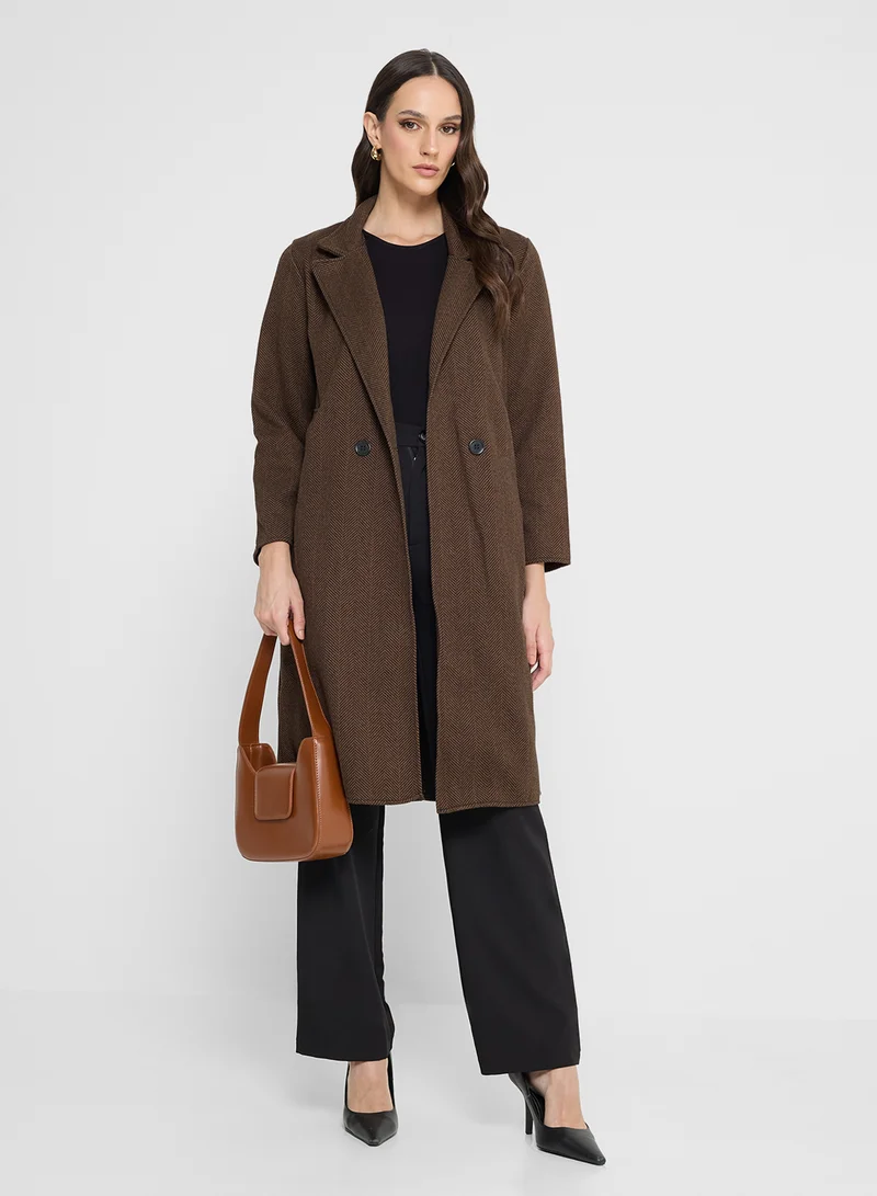 ELLA Mid Length Over Coat