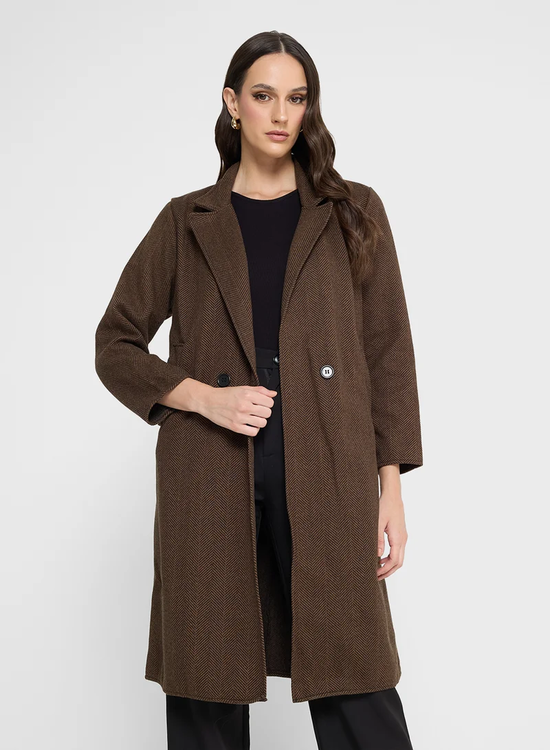 ايلا Mid Length Over Coat