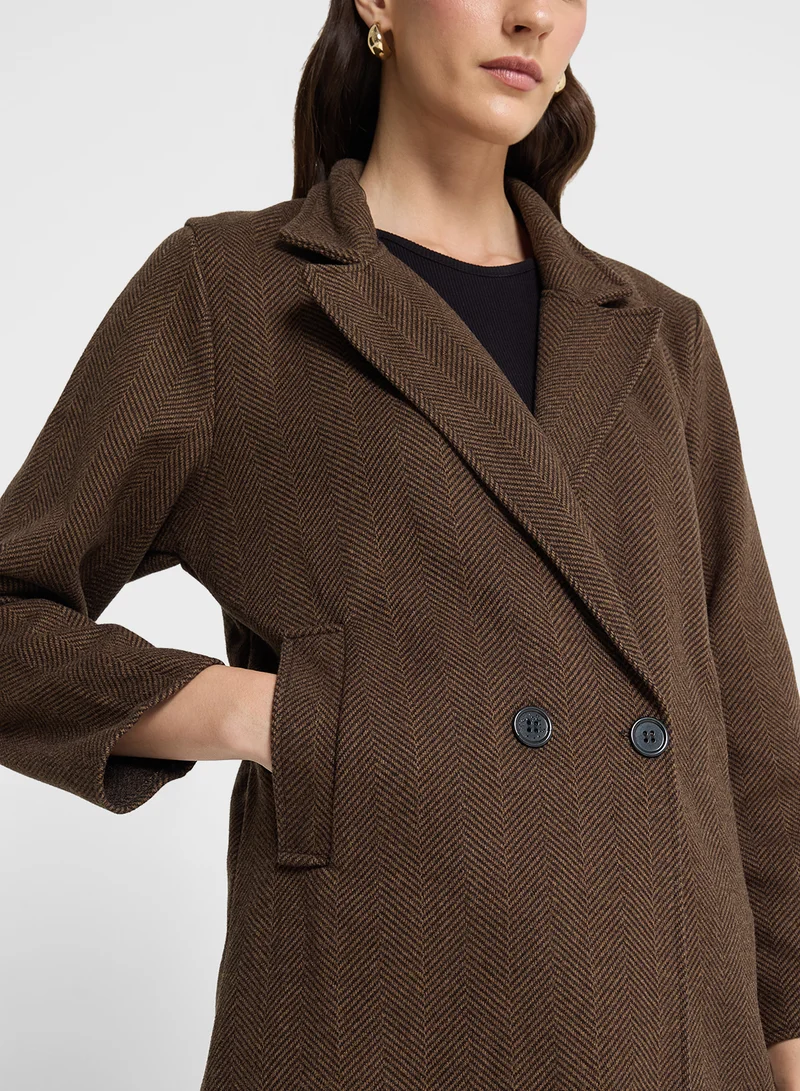 ELLA Mid Length Over Coat