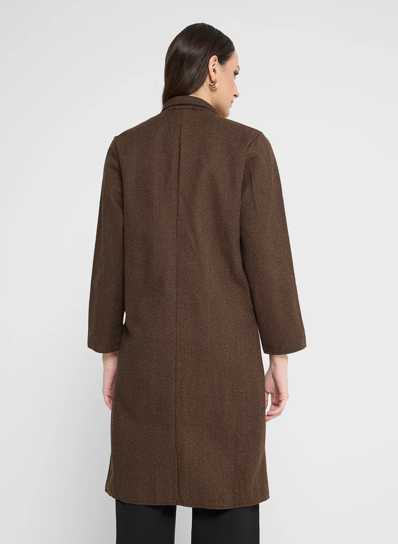 ELLA Mid Length Over Coat