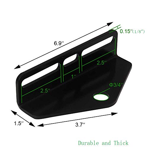 Eapele Zero Turn Mower Trailer Hitch, Universal Fit for Most of ZTR,3/4” Pin Hole - Image 2