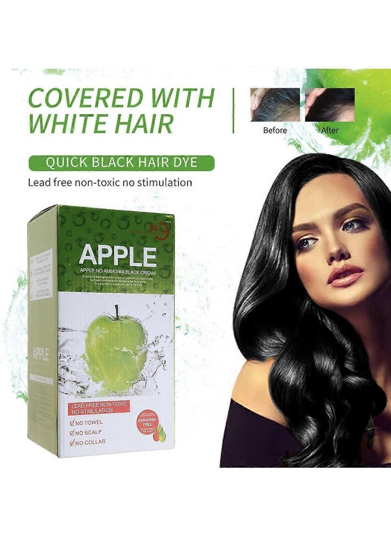 Apple Natural Hair Color Cream 96 Ammonia Free 1000ml - Image 4