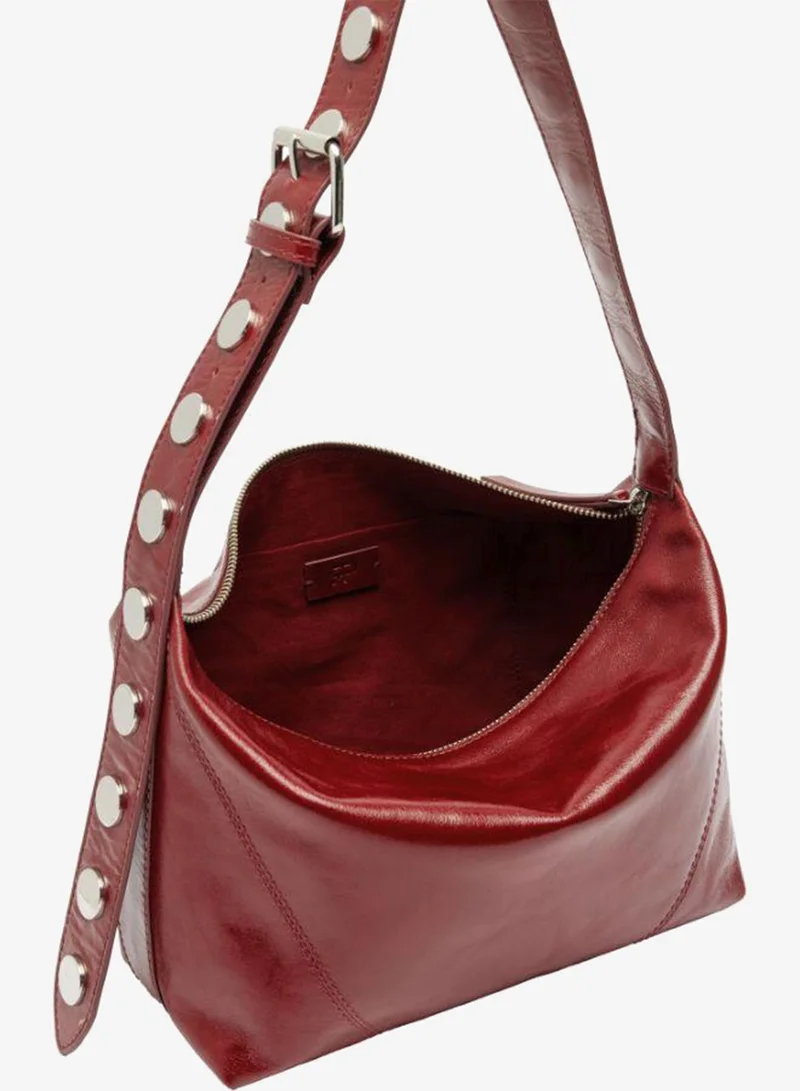Parfois Red Leather Shoulder Bag for Women | Best Price UAE