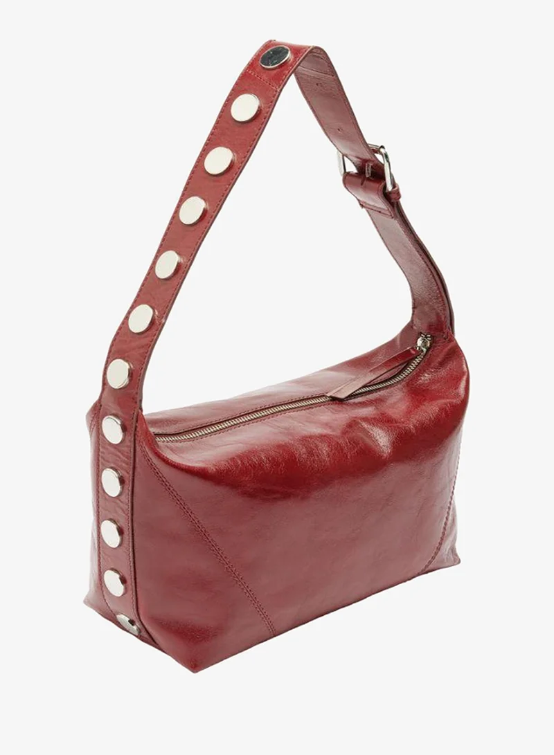 Parfois Red Leather Shoulder Bag for Women | Best Price UAE