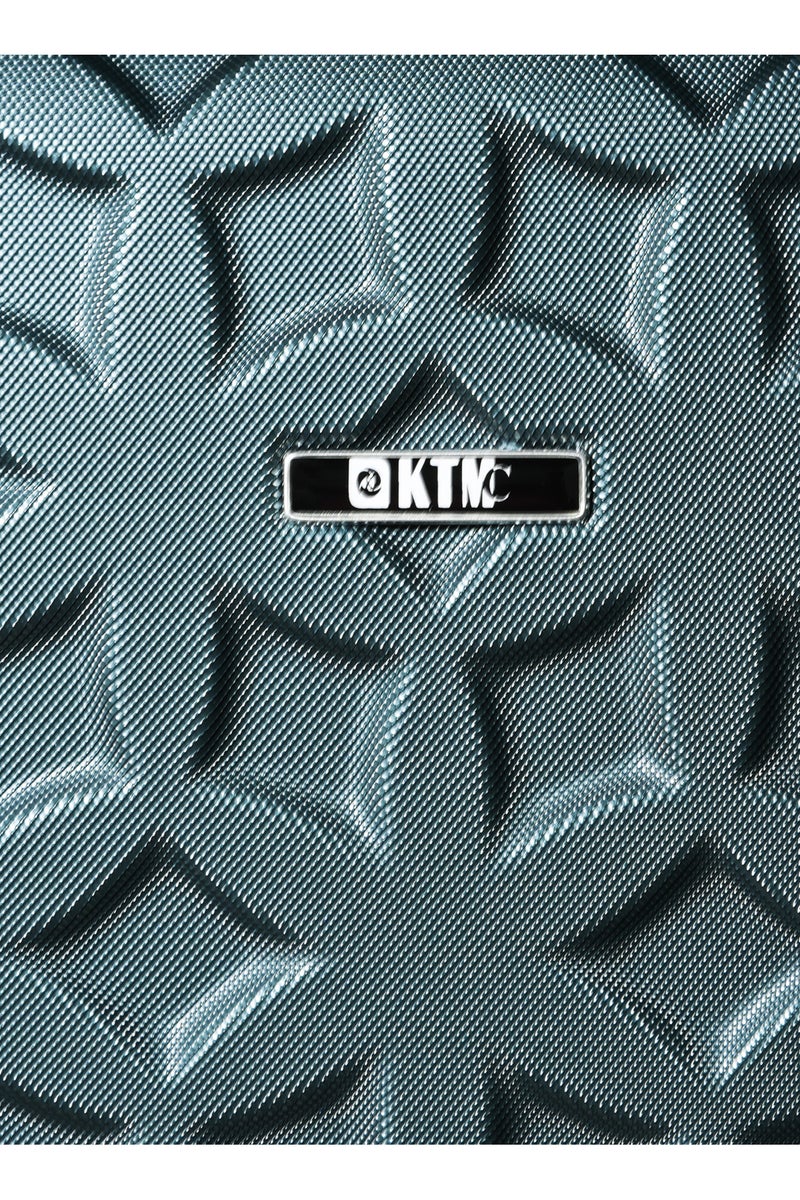 KTMC ABS Luggage 20 inches Carry-On Suitcases, KTMC-9191 Blackish Green - Image 4