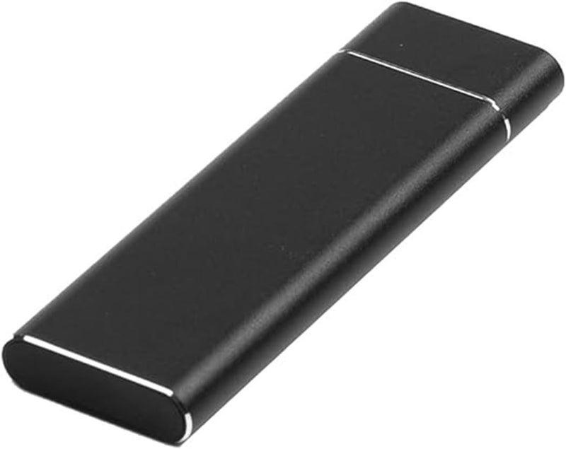 NEELABIL SSD 1TB Type-C Mobile Solid State Drive Portable USB 3.1 Portable SSD Shockproof Aluminum Alloy Solid State Drive Compatible with Windows XP/Win7/Win8/Win10/Mac OS/Linux(Black) - Image 1