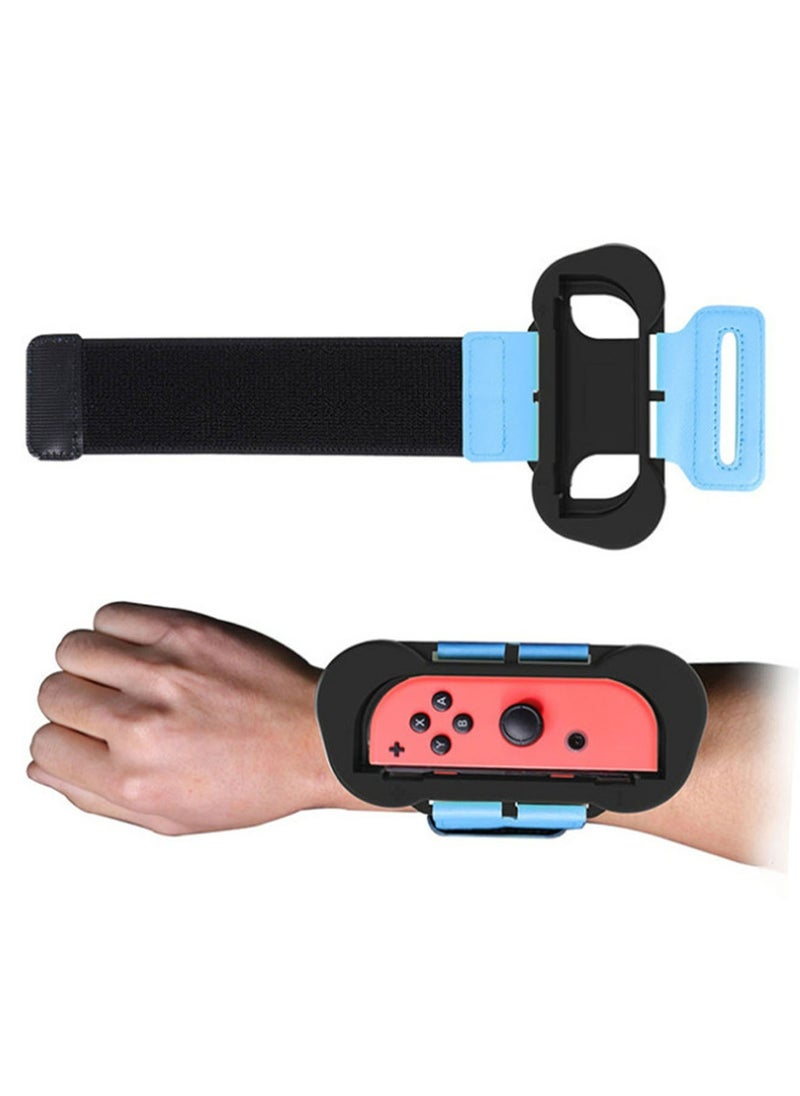 JYS - Pack of 2 Dance Switch Wristband, Wrist Bands Compatible with Dance Switch Game 2024 2023 2022 2021 2020 and Switch Boxing Grips, Zumba Switch Wristbands Accessories, Adjustable Elastic Wrist Strap fo - Image 1