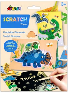 Scratch Dinos Arts And Crafts Greeting Cards Set Make Beautiful Greetings Cards Scratch Art 3 Plus - pzsku/ZF4503AA136F6D41A2969Z/45/_/1719943239/835cf228-a64b-49f9-8b1d-06a24b5a6fe7