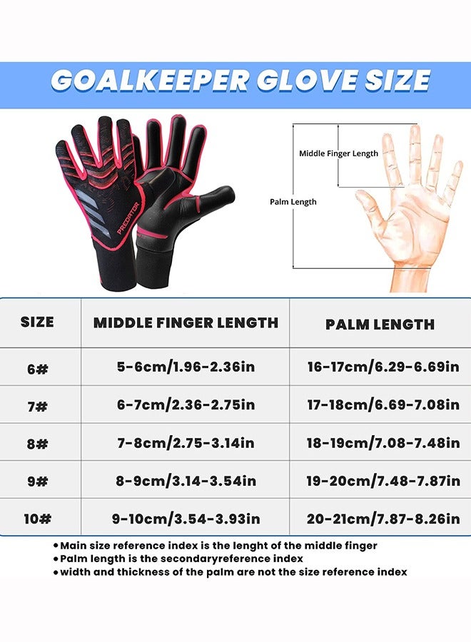 AACHEN Football Training Professional Fingersave Goalkeeper Gloves - Image 2