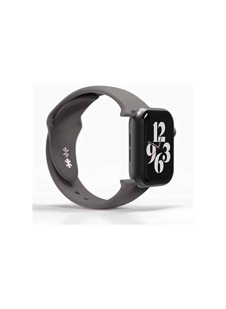 Rock Pow - Silicone Wristband for Apple Watch Series Ultra/8/7/6/5/4/3/2/1 42/44/45/49mm - Image 1
