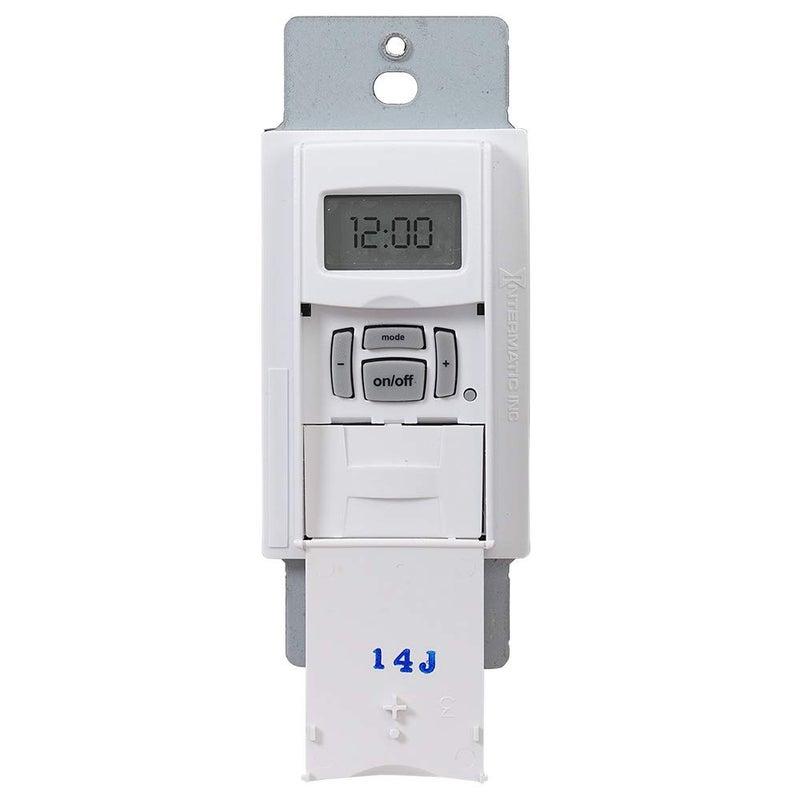 Intermatic Intermatic EI600WC Decorator Digital In-Wall 7-Day Astronomic Timer, White  - Image 5