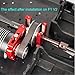 MOSHNOLY Aluminum Belt Drive System Kit for Arrma 6S 17 Limitless V2Transmission Belt Kit Upgrade for Center DifferentialModular Drive Train Belt Speed Run Spur Input Replace PartFits for 5MM Motor Shaft - Image 4