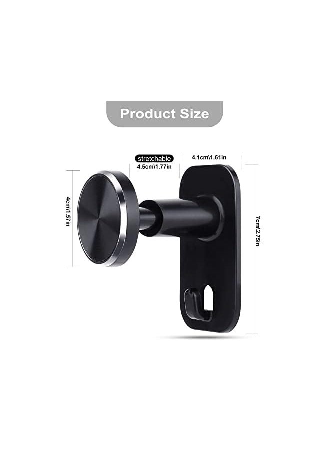 SYOSI - 2 Pack Headphone Stand Retractable Headset Hanger Sticky Desktop Hook For All Headsets Earphone Clamp For Air Pods Max Music Headphones - Image 1