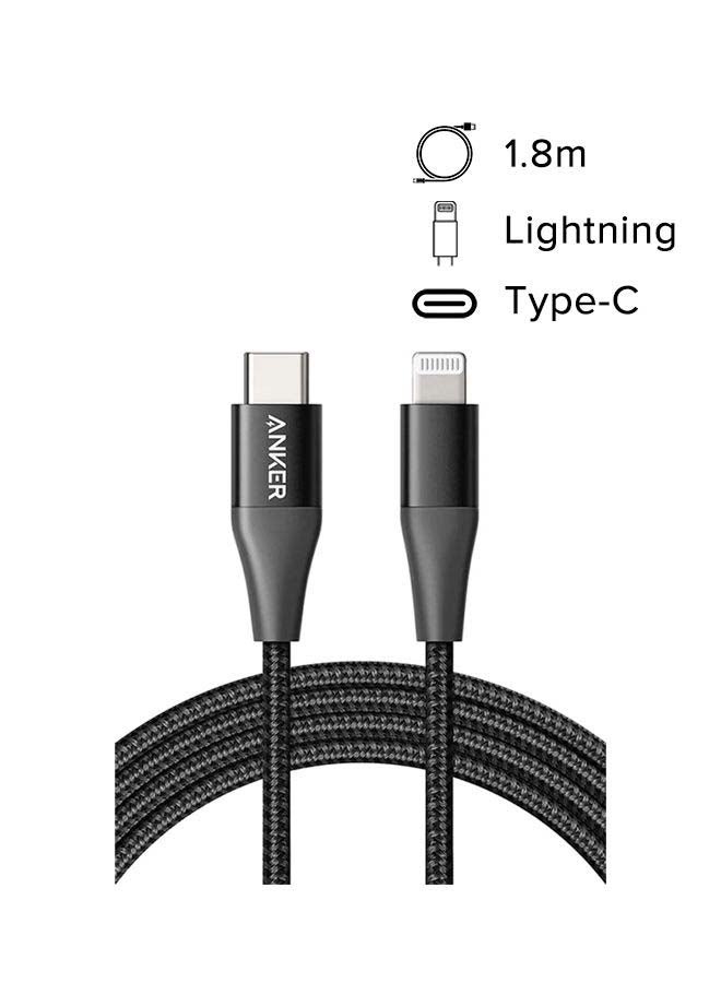 Anker 6ft Apple MFi Certified USB C to Lightning Cable Powerline+ II Nylon Braided Cable for iPhone 14/14 Plus/14 Pro/14 Pro Max/13/12/11/X Series, Supports Power Delivery - Image 2