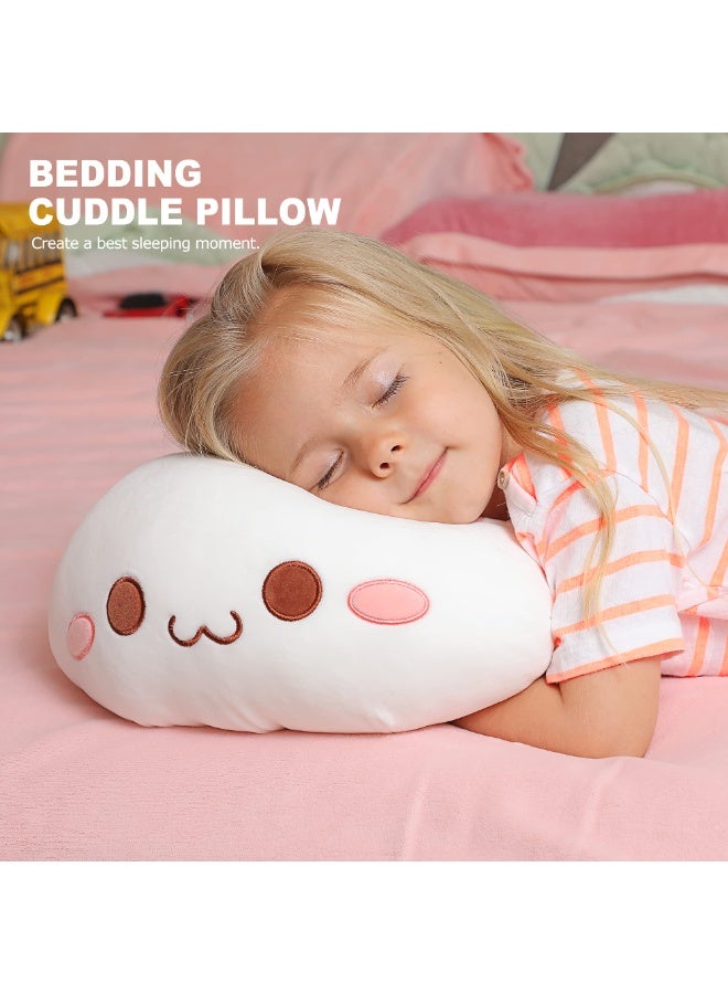 PureTuti Cute Kitten Plush Toy 20" Stuffed Animal Pet Kitty Soft Anime Cat Plush Pillow for Kids (White , 20") - Image 4