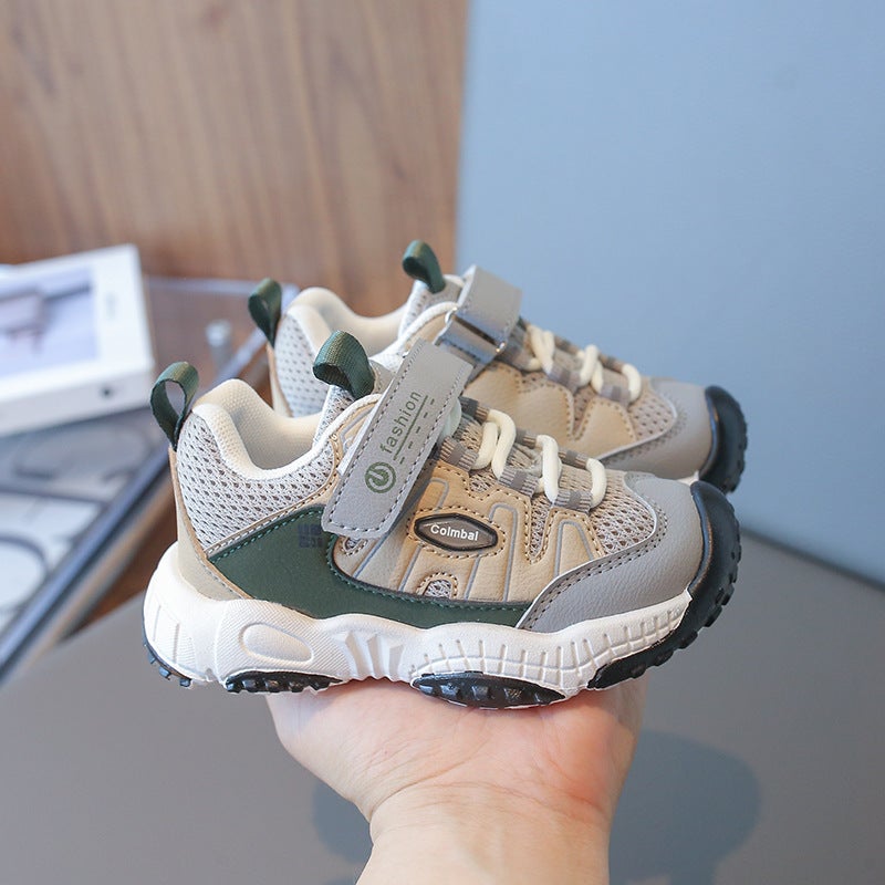 Mesh Sneakers Lightweight Flexible Sole Walking Shoes For Kids Indoor And Outdoor Activities - Image 4