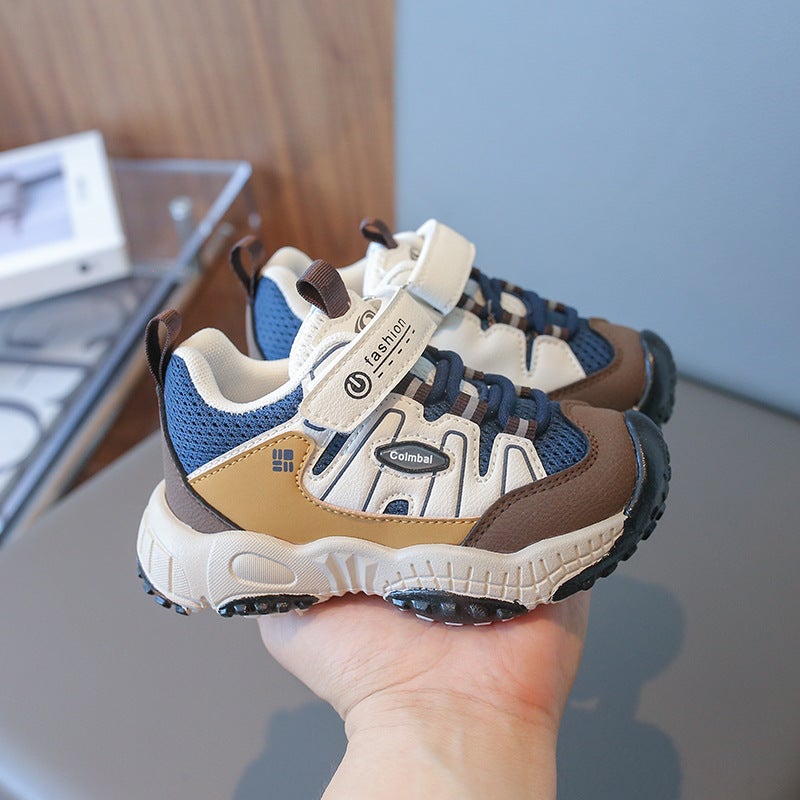 Mesh Sneakers Lightweight Flexible Sole Walking Shoes For Kids Indoor And Outdoor Activities - Image 3