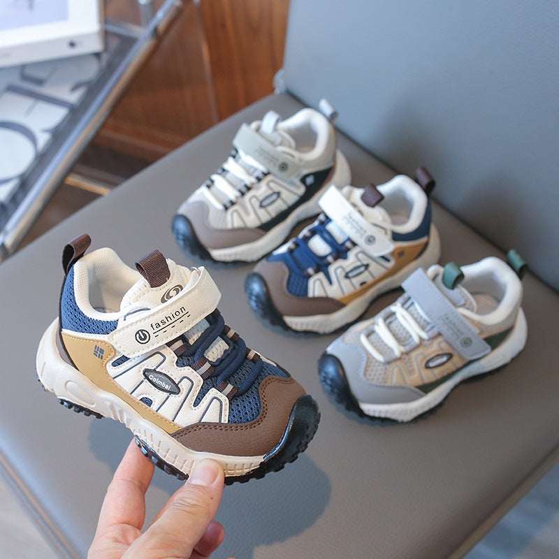 Mesh Sneakers Lightweight Flexible Sole Walking Shoes For Kids Indoor And Outdoor Activities - Image 2