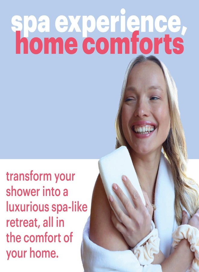 afterspa Bath Scrubber for Body by Afterspa, Shower Brush, Back Loofah, Body Exfoliator, Vegan and Cruelty Free (Pack of 6) - Image 4