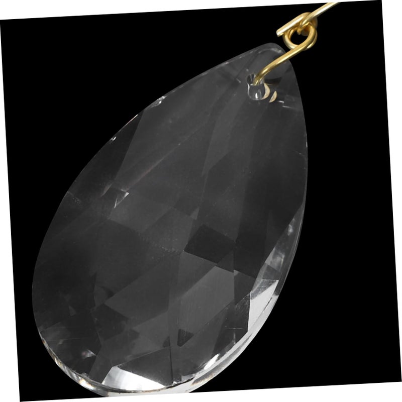 15 Pcs Crystal Teardrop Chandelier Prisms For Lamp And Wall Decor - Image 4