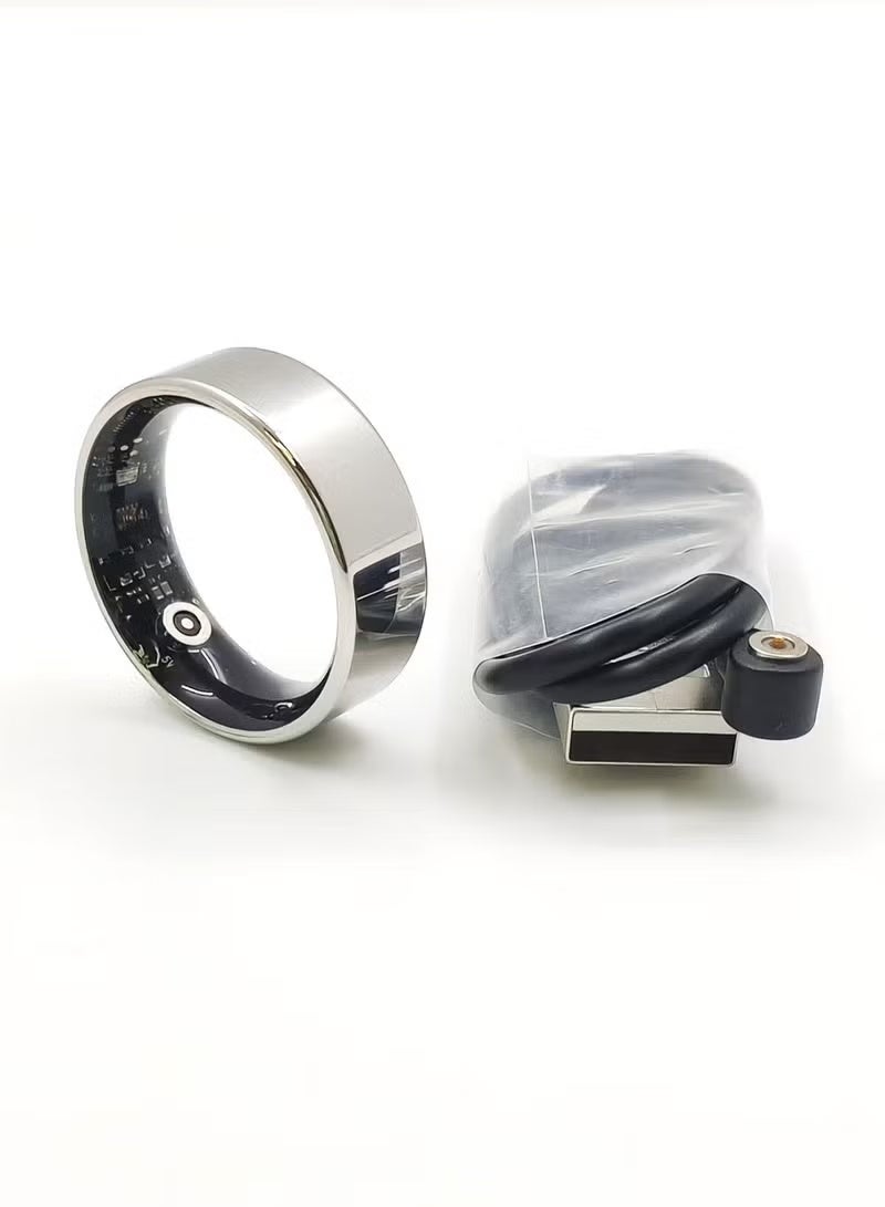 Smart Health Tracker Ring – Fitness, Sleep, Heart Rate & Oxygen Monitor, Waterproof Bluetooth Fitness Tracking Ring - Image 1