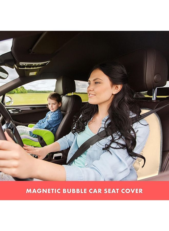 1 Pcs Magnetic Seat Cushion Car Magnet Seat Cover Massager Car Sponge Seat Cushion Black Colour Car Accessories