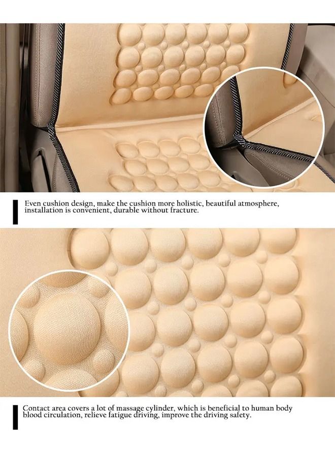 1 Pcs Magnetic Seat Cushion Car Magnet Seat Cover Massager Car Sponge Seat Cushion Black Colour Car Accessories