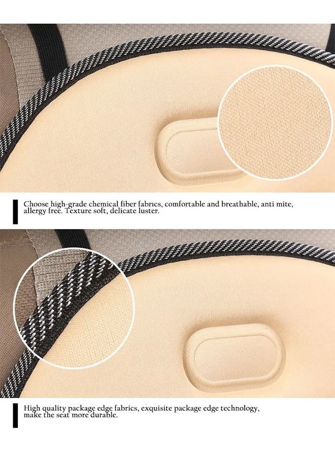 1 Pcs Magnetic Seat Cushion Car Magnet Seat Cover Massager Car Sponge Seat Cushion Black Colour Car Accessories