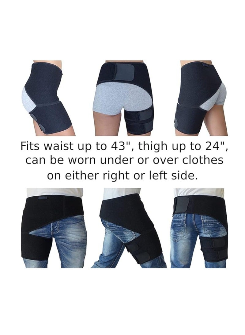 Hip Brace for Sciatica Pain Relief Compression Support Wrap - Image 2