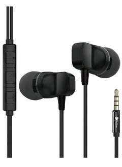 ProOne ProOne PHF3985 Stereo In-ear Earphones with 3.5mm Plug, Dynamic Music, Built-in Mic & Volume Controller, Comfortable Design with Extra Earbuds  - Image 1
