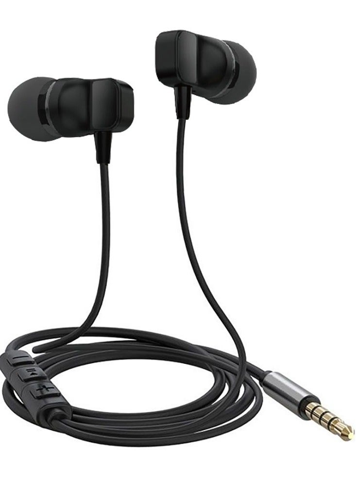 ProOne ProOne PHF3985 Stereo In-ear Earphones with 3.5mm Plug, Dynamic Music, Built-in Mic & Volume Controller, Comfortable Design with Extra Earbuds  - Image 2