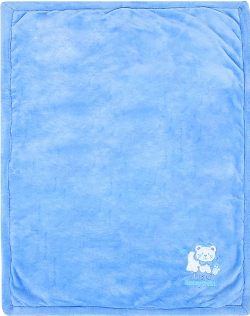 BRANDONN Baby Blankets New Born Double Layer Soft Coral Crib Top Sheet Cum Baby Bath Towel Bed Bedding for Baby Boys and Baby Girls - Image 3