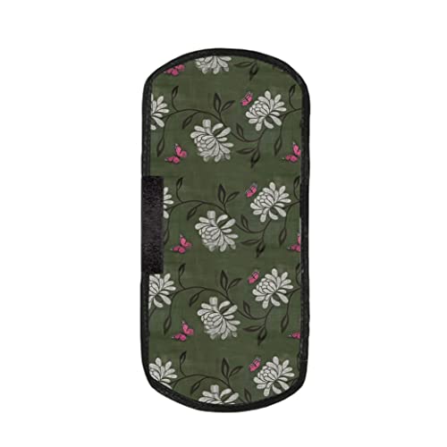 Wings Star Oven Cover for Panasonic 20 L Solo Microwave Oven (NN-ST26JMFDG) Floral Pattern (Multicolour) - Microwave Oven Top Cover with 4 Utility Pockets and 1 Oven Handle Cover Design85 - Image 4