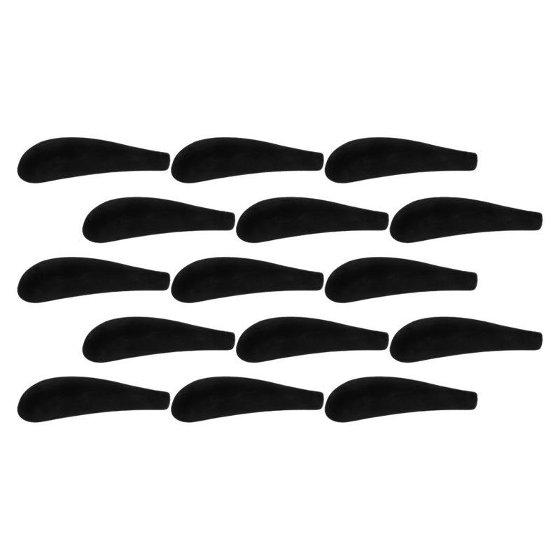 16pcs Wide Shoulder Flocking Hanger Pads For Non-Skid Garment Hanger Clothes Hanger Accessories Clothes Hanger Supplies Hanger Pads - Image 1