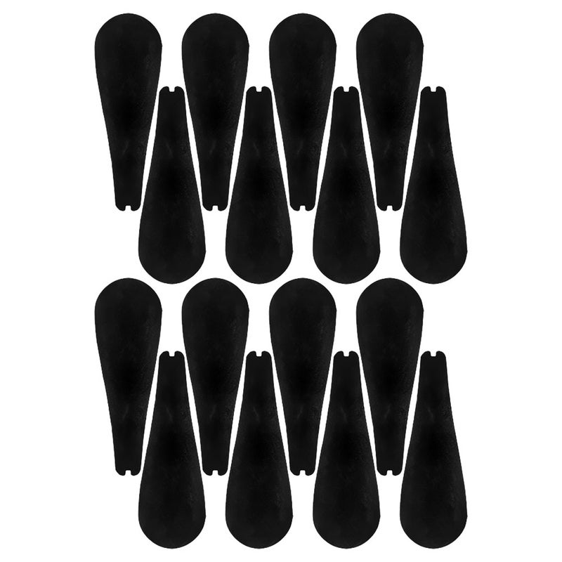 16pcs Wide Shoulder Flocking Hanger Pads For Non-Skid Garment Hanger Clothes Hanger Accessories Clothes Hanger Supplies Hanger Pads - Image 4