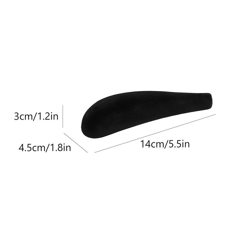 16pcs Wide Shoulder Flocking Hanger Pads For Non-Skid Garment Hanger Clothes Hanger Accessories Clothes Hanger Supplies Hanger Pads - Image 3