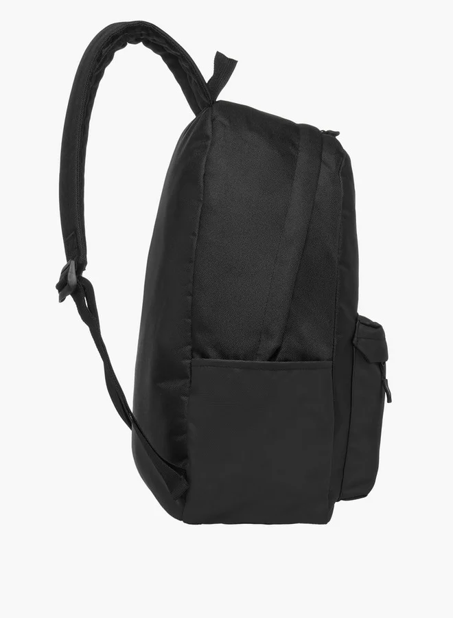 Kappa Logo Print School Backpack with Pencil Pouch - 46x38x15 cm