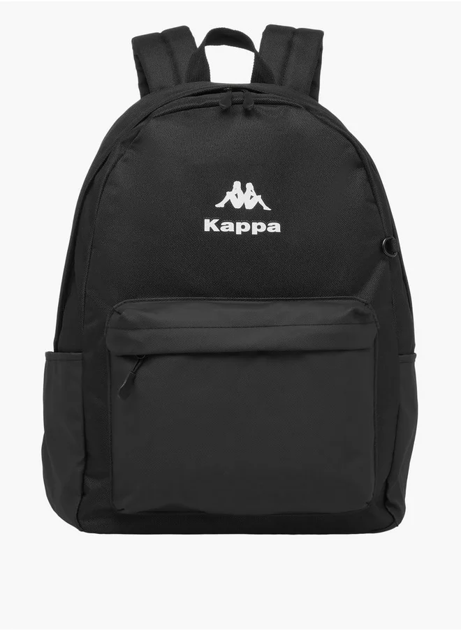 كابا Logo Print School Backpack with Pencil Pouch - 46x38x15 cm