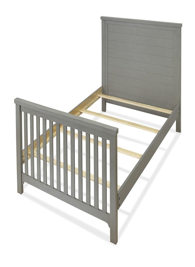 Sorelle Furniture Toddler Rails and Full-Size Bed Adult Rails, Sorelle Wood Bed Rail & Crib Conversion Kit, Converts Sorelle Furniture Crib to Toddler Bed and Full-Size Bed, # 215 - Weathered Gray - Image 2