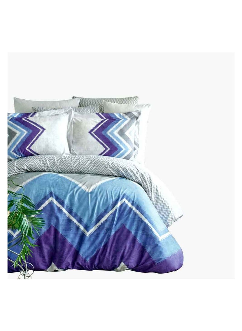 Family Bed quilt set Cotton 3 pieces size 240 x 240 cm model 162 from Family Bed  - Image 2